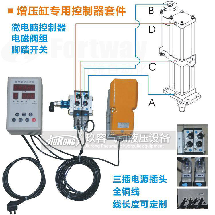 氣液增壓缸微電腦控制套件